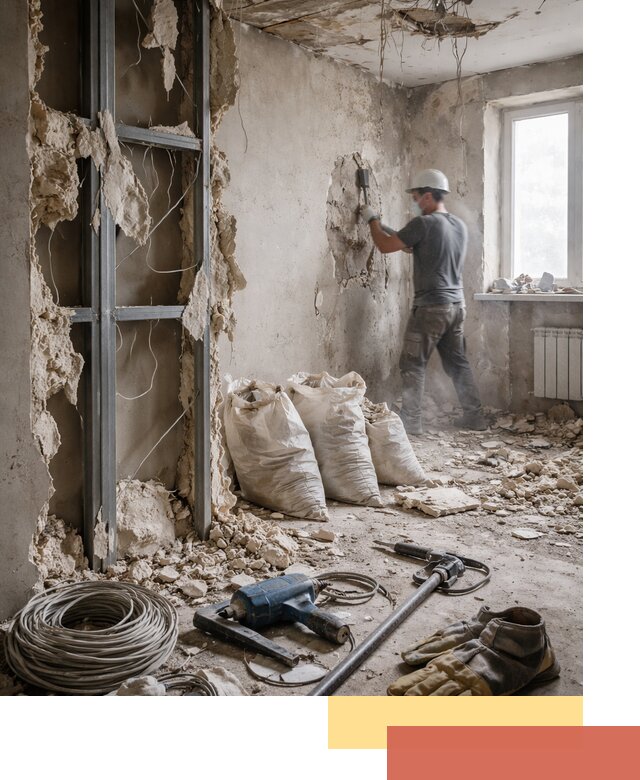 Профессиональный демонтаж зданий и конструкций в Малоярославце