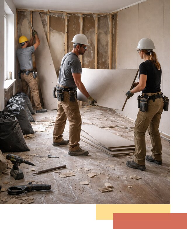 Демонтаж стеновых панелей в Малоярославце быстро и аккуратно