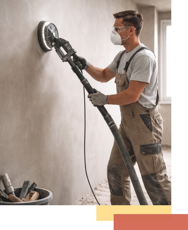 Профессиональная шлифовка стен в Малоярославце быстро и качественно