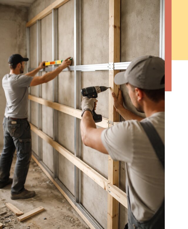 Устройство обрешетки под панели в Малоярославце от 2172 руб. — монтаж под ключ | ОТДЕЛОЧНИК-Млр