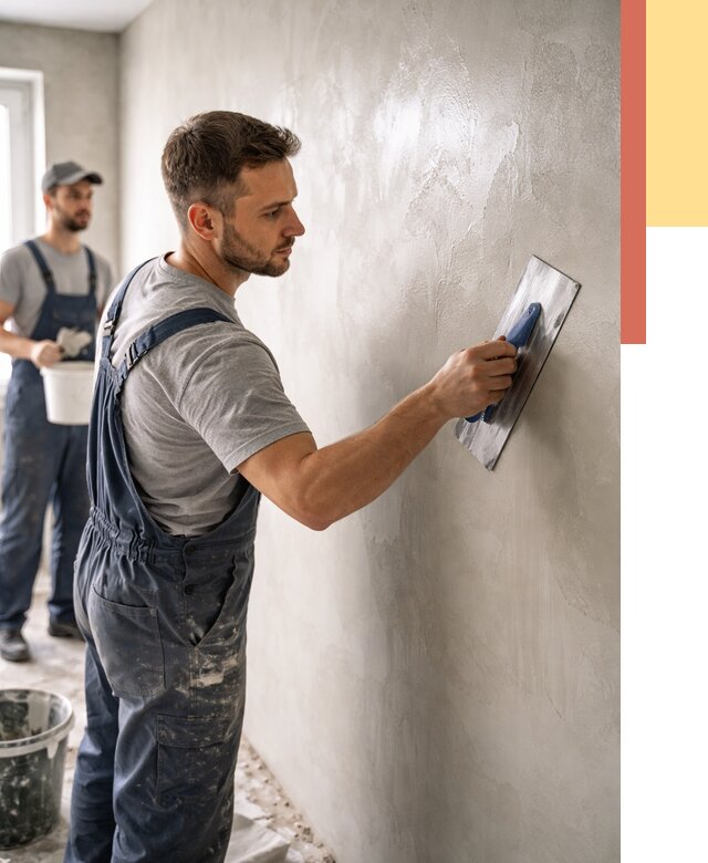 Глянцевание штукатурки стен в Малоярославце от 7757 руб. — услуги и затирка | ОТДЕЛОЧНИК-Млр