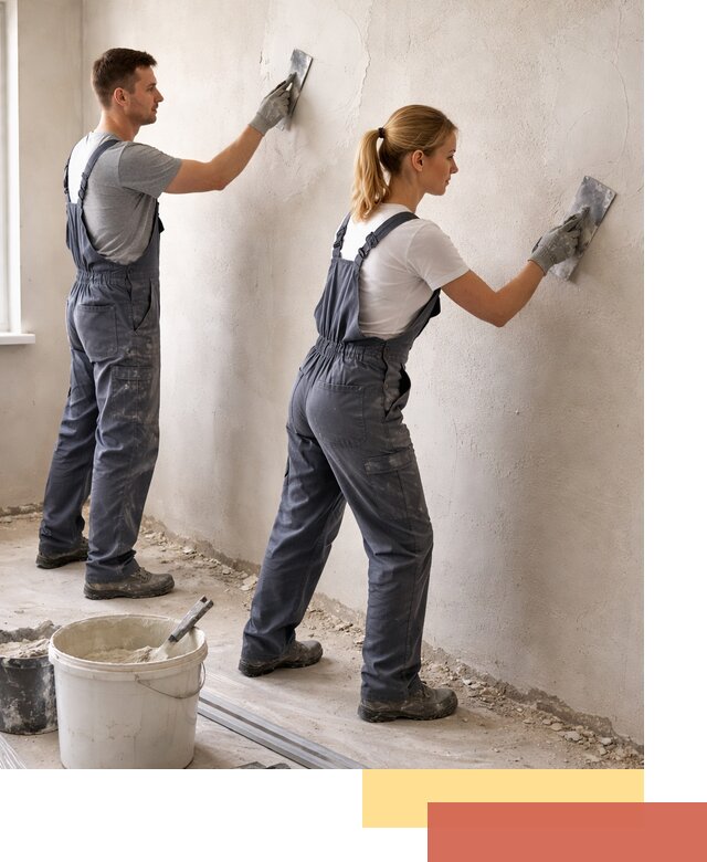 Штукатурка стен под обои в Малоярославце профессионально и быстро