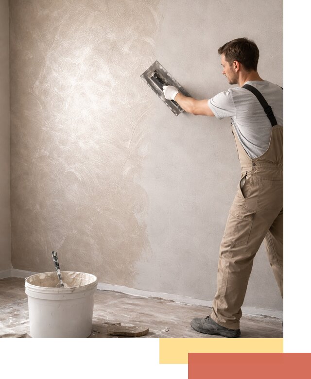 Декоративная штукатурка «Мокрый шелк» под ключ в Малоярославце