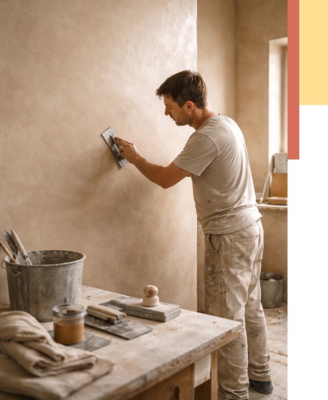 Марокканская штукатурка таделакт в Малоярославце под ключ от 4344 руб. | ОТДЕЛОЧНИК-Млр