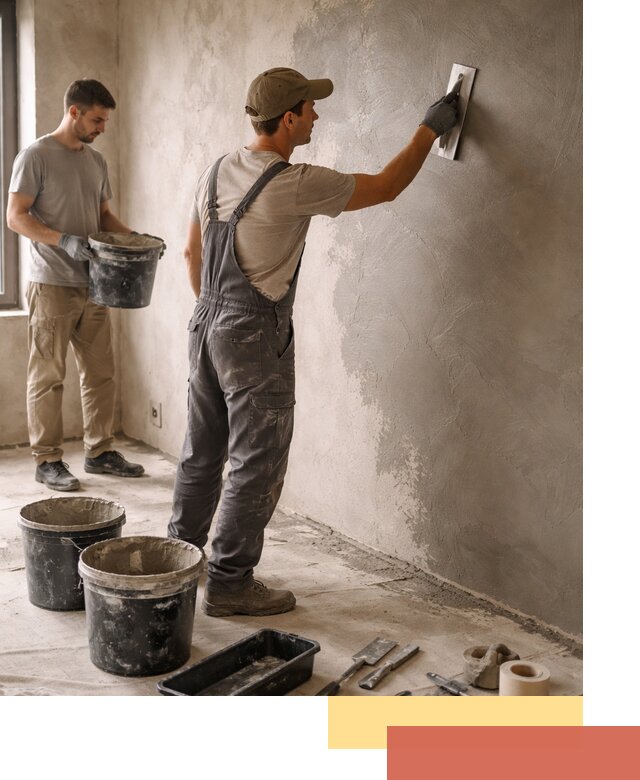 Нанесение микроцемента на стены в Малоярославце качественно и быстро