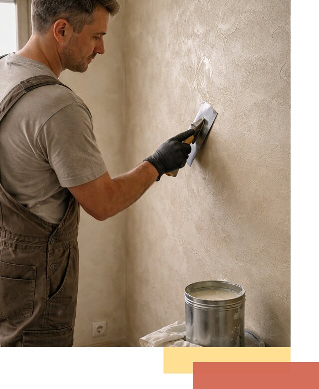 Нанесение воска на штукатурку в Малоярославце для защиты и блеска