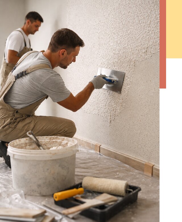 Нанесение жидких обоев в Малоярославце от 7757 руб./м2 — быстро и недорого | ОТДЕЛОЧНИК-Млр