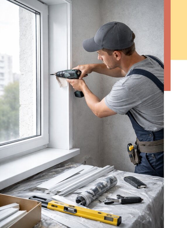 Установка пластиковых откосов в Малоярославце от 2327 руб. | ОТДЕЛОЧНИК-Млр монтаж, быстро и недорого