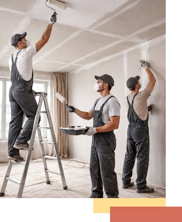 Покраска потолка из гипсокартона в Малоярославце качественно и недорого