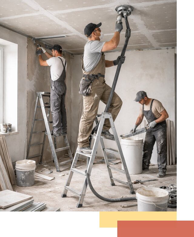 Ремонт потолка из гипсокартона в Малоярославце: быстрый и качественный монтаж