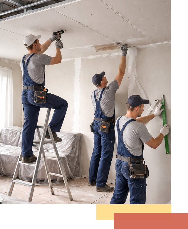 Профессиональная отделка потолка в Малоярославце быстро и качественно