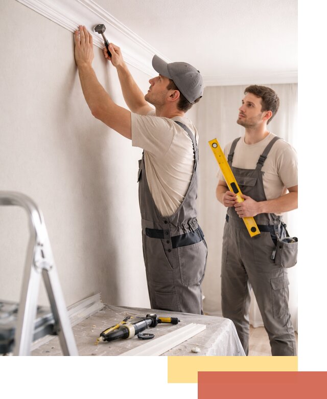 Монтаж потолочного плинтуса в Малоярославце качественно и быстро